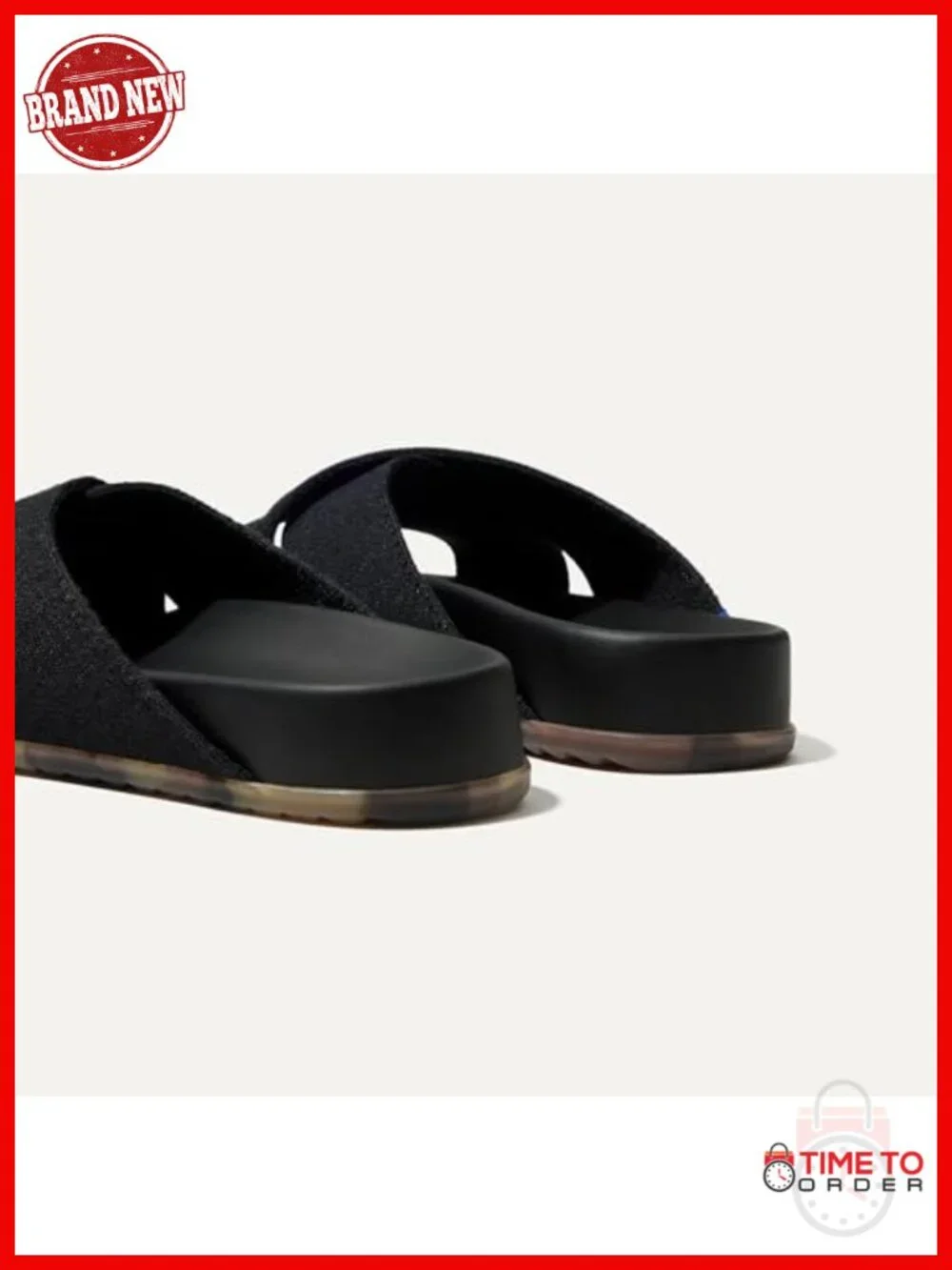 Comfortable Slide Sandals, Sustainable Machine Washable Flat X-Strap Slip-On
